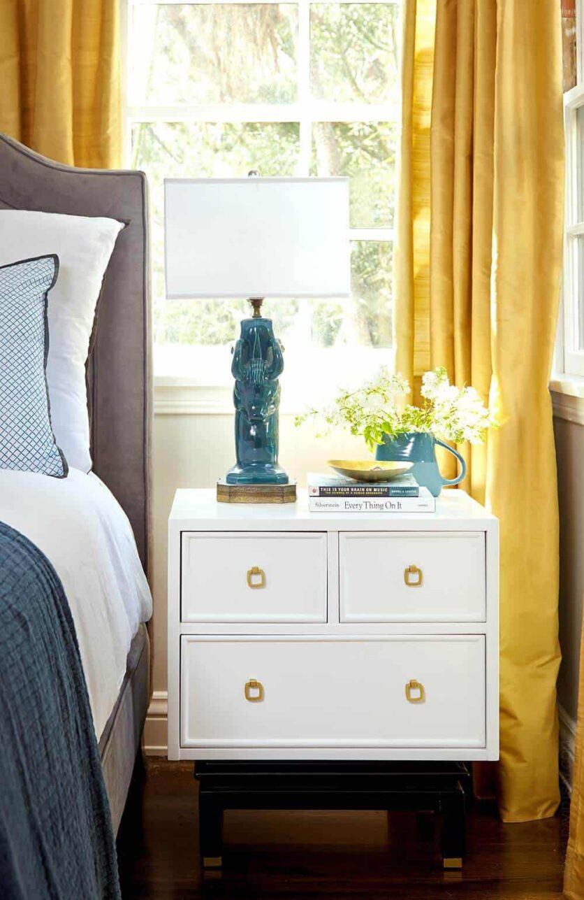 styled nightstand